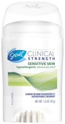 Secret® Clinical Strength Sensitive Skin Antiperspirant/Deodorant, Advanced Solid